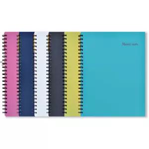 메카라인 뮤직노트 악보파일 A4 20매/음악/악보/실용/화일/바인더/연주/파일/전문가용/스프링/교회/성가대
