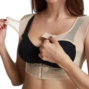 [하프클럽/]가슴 받침 등살 라인 보정 숏탑 코르셋 바디 쉐이퍼