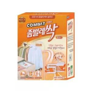 컴배트 좀벌레싹 옷장용 4개입+서랍장용 8개입 콤보 오렌지향 좀벌레 퇴치제 퇴치약