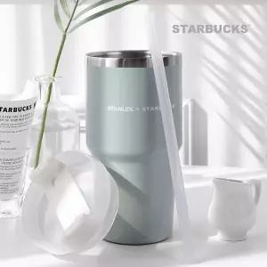스탠리x스타벅스 DT클래식 민트 텀블러 591ml