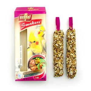 비타폴 스마커스 영양바 너츠 2조각 앵무새 간식 먹이