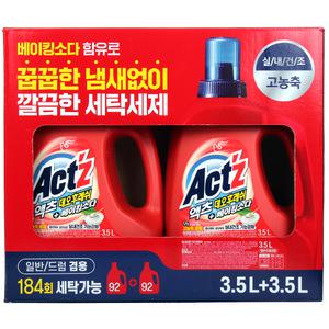 액츠 데오후레쉬 세탁세제 +베이킹소다 3.5L x 2개 코스트코