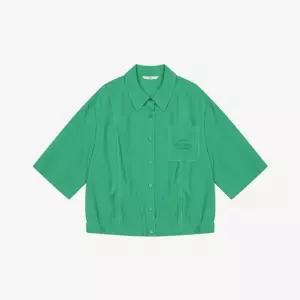 [갤러리아] [SI]밑단 턱 자수 포켓 셔츠(SHK3324EBB)