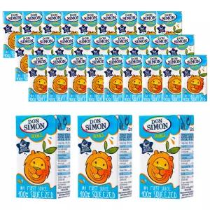 돈시몬 100%착즙 오렌지 주스 30개(125mlx30개)