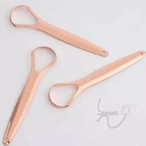 늘여섯 스텐 혀클리너 3p 로즈골드 혀백태제거