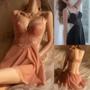 원피스잠옷 신혼 시스루 야한잠옷 쉬폰 이벤트 기념일