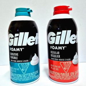 질레트 레귤러 / 센시티브 면도크림 311g