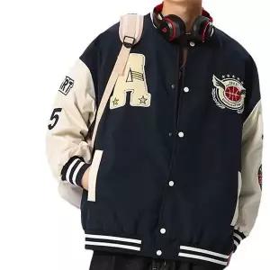 [하프클럽/]슬림 남자 오버핏 캐주얼 잠바