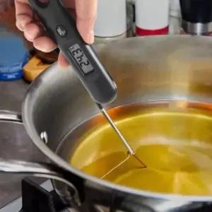 쿠킹싸인접이식탐침온도계튀김심부고기온도계