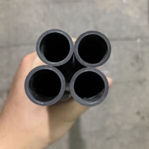 500mm 길이 3K 카본 파이프 튜빙 32mm 외경 24 무유광 표면  다리용