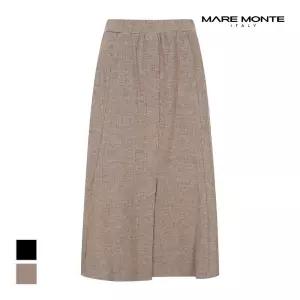 [마레몬떼] 앞트임 밴딩 롱스커트_M23OMSK48M0