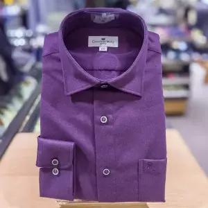 [카운테스마라]일반핏 솔리드 남방 긴팔 기모 와이셔츠 (CDCY4C6402V0)_s