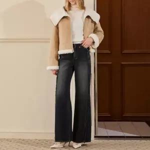 [롯데백화점]에고이스트 [BLUE LABEL] 사이드 프린지 스터프 속기모 팬츠 ER4ODP04