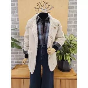 [레코브](하남점)리버시블 하프 무스탕 (LK61EZMT603X)