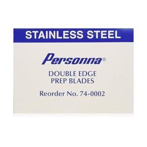 페르소나 프렙 더블 엣지 면도날 100개 박스 74-0002