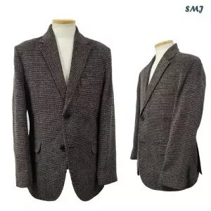 SMJ2079 울 혼방 모직 콤비 자켓 일반핏 중년 남성 정장 자켓 겨울