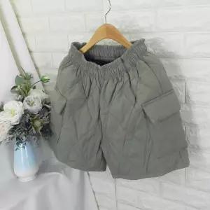 [쿨젠]das_포켓누빔반바지 누빔바지,패딩바지,겨울바지,4부바지,누비바지