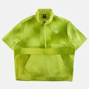 엄브로 클래식 셋업 스탠넥 반팔 아노락 자켓 UO221CWT42