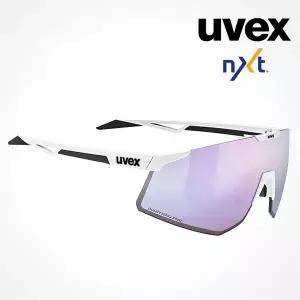 우벡스 고글 페이스 퍼폼 CV 화이트 / 핑크 미러 S5330498881 스포츠 선글라스