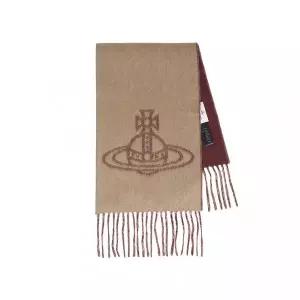 [비비안웨스트우드] 싱글 ORB 목도리 81030006 W00ZH C406 (남여공용)