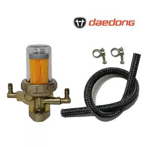 대동 경운기 연료 호스 + 대동 경운기 연료 코크 밸브 여과기 세조기 필터조합 각1개