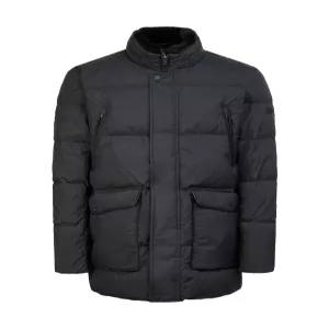 닥스 골프 남성 네이비 포켓배색 구스다운 패딩점퍼  (WGJU4D781N3)