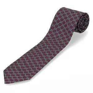 [페라가모] 간치니 35 1204 01 778439 페라가모 실크 넥타이