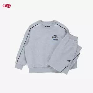 [롯데백화점]뉴발란스 NBSC_740 일러스트 맨투맨셋업 (NK9YG1771U)