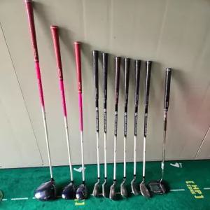 젝시오 여성골프채풀세트 바퀴형골프백 세트 새것미개봉 여자골프채