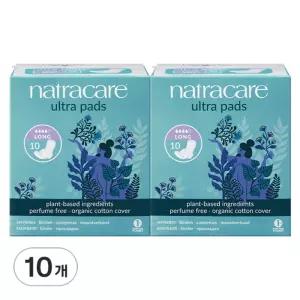 나트라케어 울트라 데일리 학생 직장인 패드 윙 생리대 날개형 대형 10개입 10개