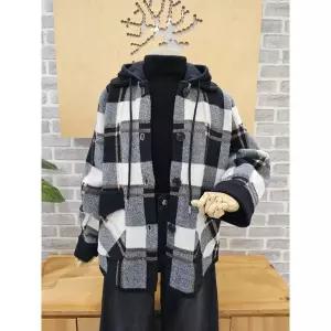 [레코브](하남점)체크 니트 자켓 (LC61EYJK201C)