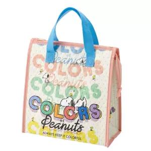 스누피 컬러즈 보온보냉 런치백점심도시락가방 파우치 도시락백 보냉백 보냉 소풍