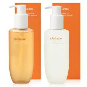 설화수 순행 클렌징폼 200ml 1개 + 순행 클렌징 오일 200ml 1개