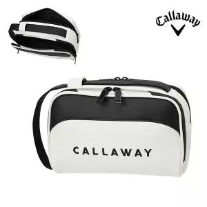 [캘러웨이] 2026 TT 맥스 남성용 골프 파우치 화이트/블랙