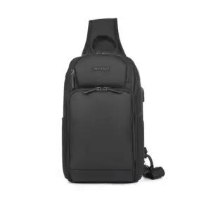 usb토트 아이패드 방수 어깨등쿠션 슬링백 여행용슬링백 바디백 남자바디백