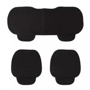 원스카 자동차 시트방석 3종세트(블랙)방석 차량용방석 여름방석 쿨방석 차