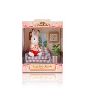 3) 실바니안 패밀리 초콜릿토끼-아빠&소파(2201)(5013)