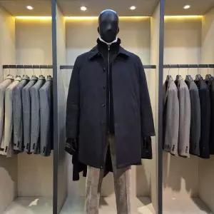 [바쏘](마산점)3M 신슐레이트 헝가리안 구스 퍼 베스트 남성패딩코트 [다크 네이비]