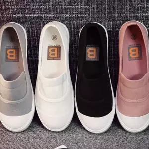 데일리 슬립온 심플 로퍼 기본 여성 슬립온 가을 캔버스화 캐주얼화 스니커즈 편안한 산책화 운동화 일상화