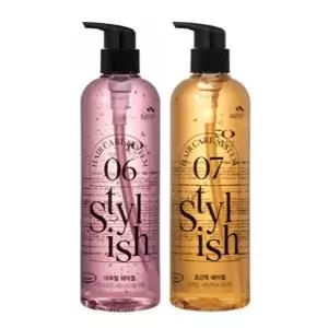 초강력 헤어젤 내추럴 포마드 500ml 헤어 스타일링 젤 고정력 남자 유지력 잔여감 끈적임 건조 여자 적은