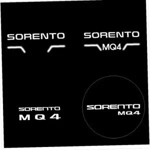 D21 쏘렌토MQ4 4세대 매립형 LED 도어라이트