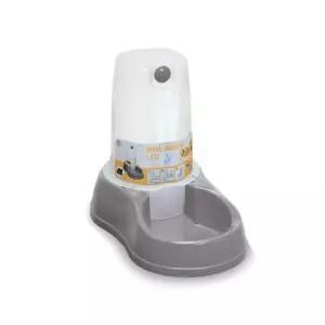 스테판플라스트 반자동 급수기 1.5L 스톤그레이물통 강아지 애견 고양이 반려동물