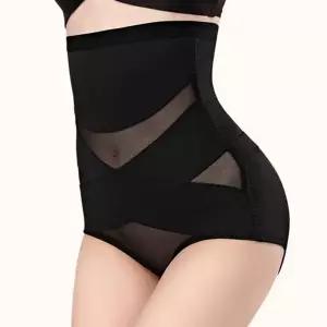 심리스 보정 속옷 하이 복대형 뱃살 여성 거들 힙업 팬티