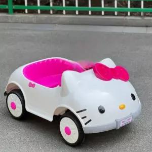 전동카 헬로 키티 주행 운전 안전 좌석 푸쉬카 유아