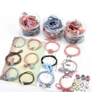 짱짱한 대용량 짱짱한 머리끈 당고 고무줄 리본 진주 헤어끈