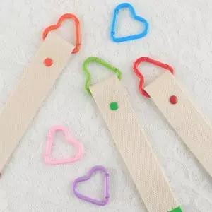 스트랩 키링 카라비너 캐리어 네임택 와펜 패브릭