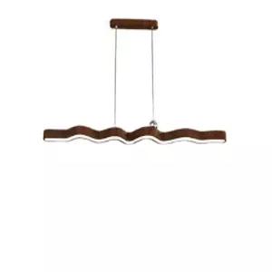 원목 식탁등 LED 무늬목 조명 주방 우드 펜던트 와인딩 인테리어