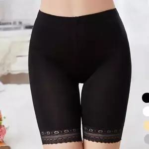 5부 레이스 여자 면스판 속바지 이너웨어 소프트 바지 속반바지