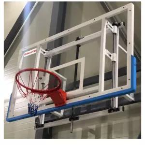 스카로 높이조절식 학교 관공서 벽부착식 농구대 간편한운동 체육교구 농구대골망 액티브한 농구장비 실내