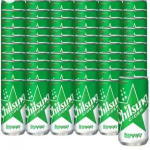 칠성사이다 210ml  60캔 청량음료 탄산음료 탄산